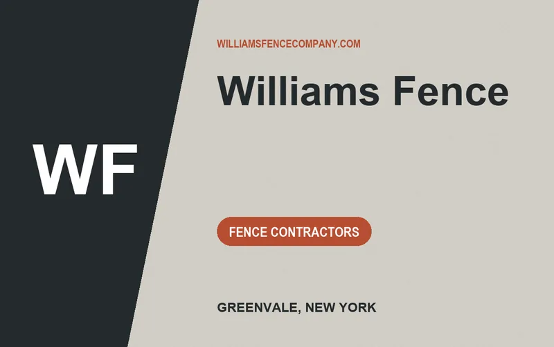 Williams Fence in Greenvale, New York