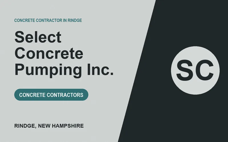 Select Concrete Pumping Inc. in Rindge, New Hampshire