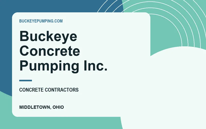 Buckeye Concrete Pumping Inc. in Middletown, Ohio