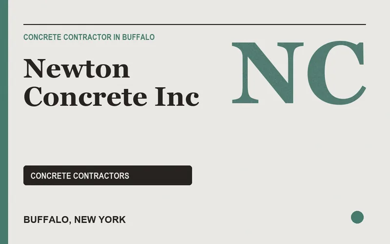 Newton Concrete Inc in Buffalo, New York