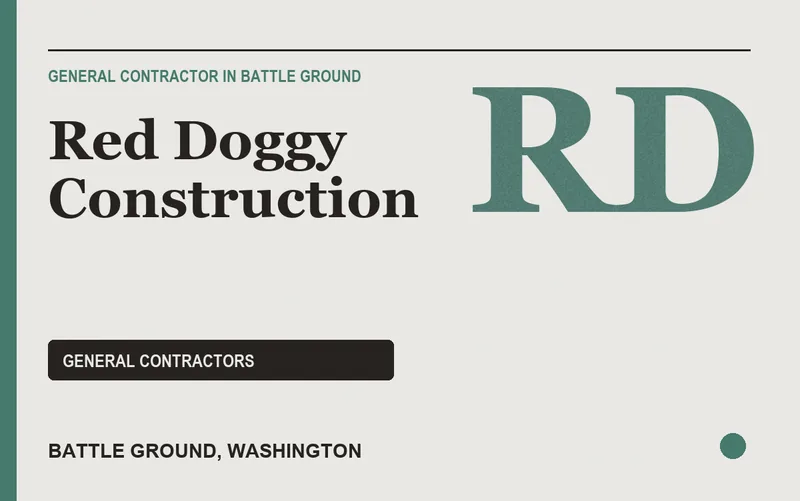Red Doggy Construction in Battle Ground, Washington