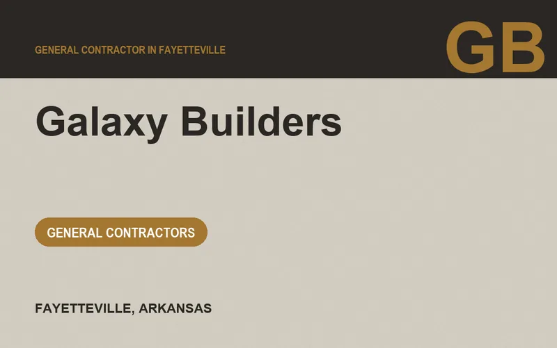 Galaxy Builders in Fayetteville, Arkansas
