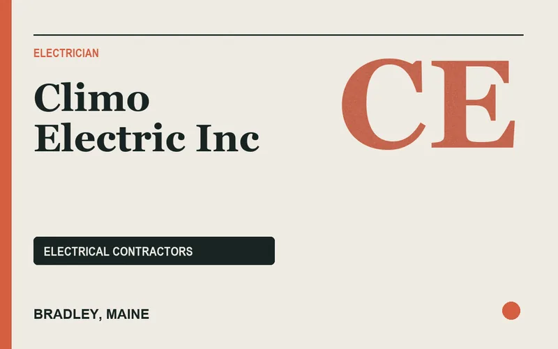 Climo Electric Inc in Bradley, Maine