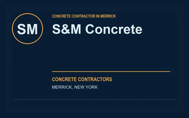 S&M Concrete in Merrick, New York