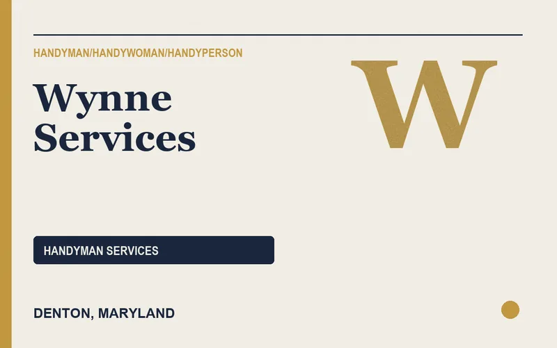 Wynne Services in Denton, Maryland