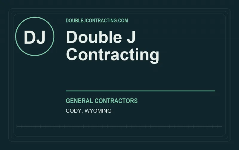 Double J Contracting in Cody, Wyoming
