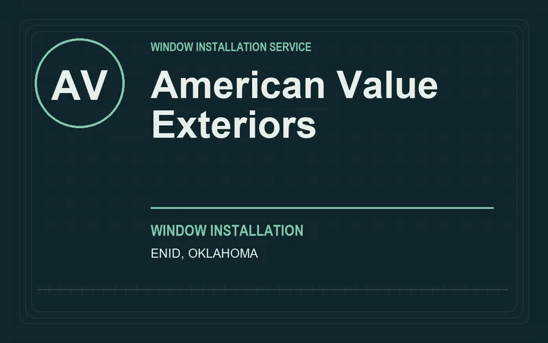 American Value Exteriors in Enid, Oklahoma