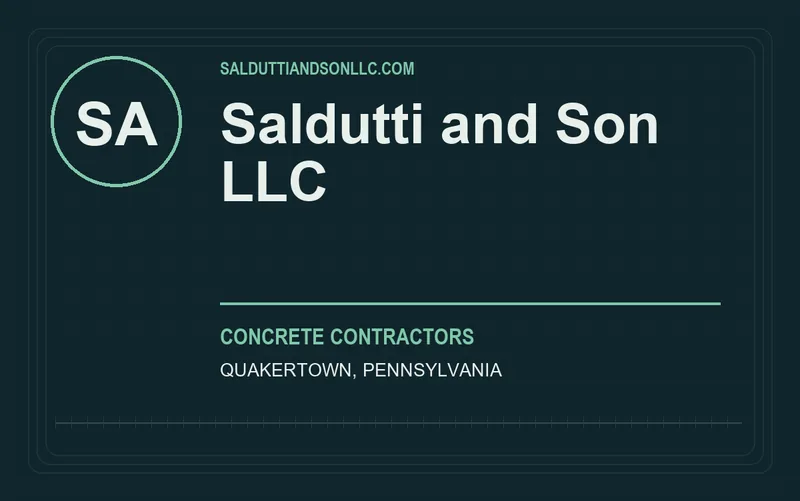 Saldutti and Son LLC in Quakertown, Pennsylvania