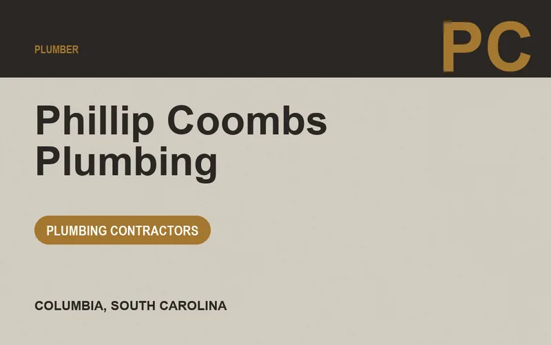 Phillip Coombs Plumbing in Columbia, South Carolina