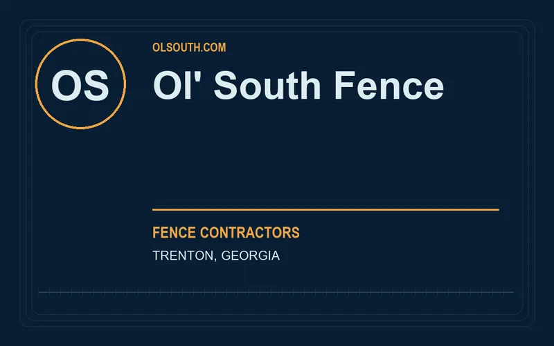 Ol' South Fence in Trenton, Georgia