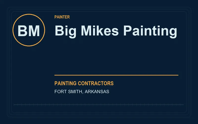 Big Mikes Painting in Fort Smith, Arkansas