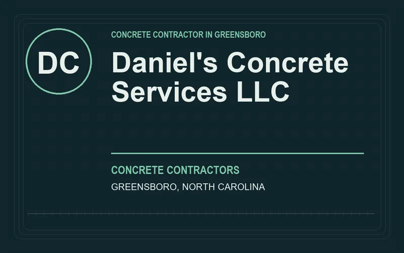 Daniel's Concrete Services Llc in Greensboro, North Carolina