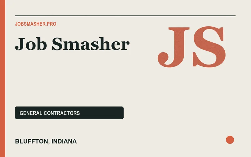Job Smasher in Bluffton, Indiana