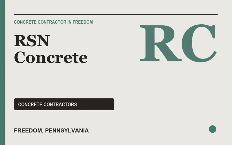 RSN Concrete in Freedom, Pennsylvania