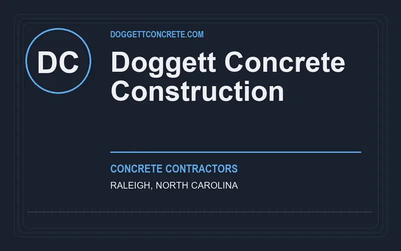 Doggett Concrete Construction in Raleigh, North Carolina