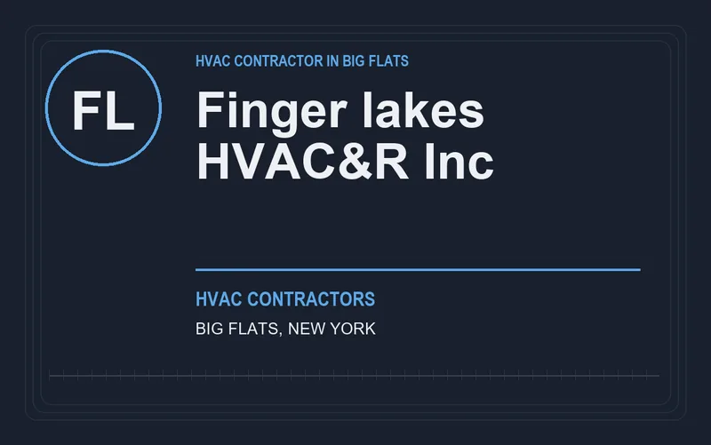Finger lakes HVAC&R Inc in Big Flats, New York