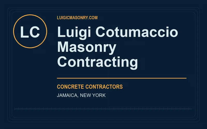 Luigi Cotumaccio Masonry Contracting in Jamaica, New York