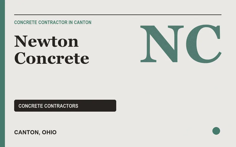 Newton Concrete in Canton, Ohio
