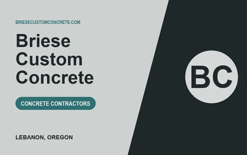 Briese Custom Concrete in Lebanon, Oregon