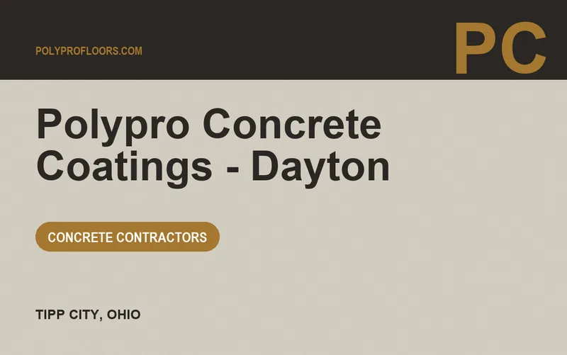 Polypro Concrete Coatings - Dayton in Tipp City, Ohio