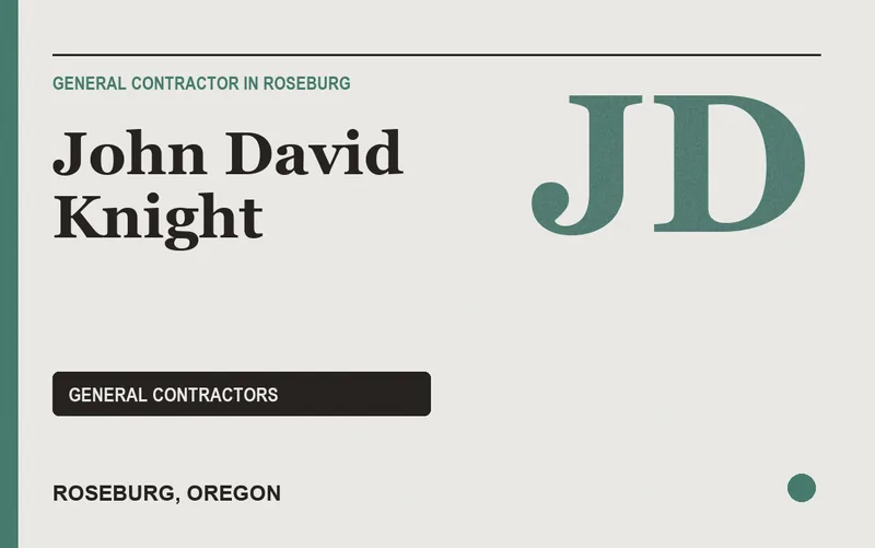 John David Knight in Roseburg, Oregon