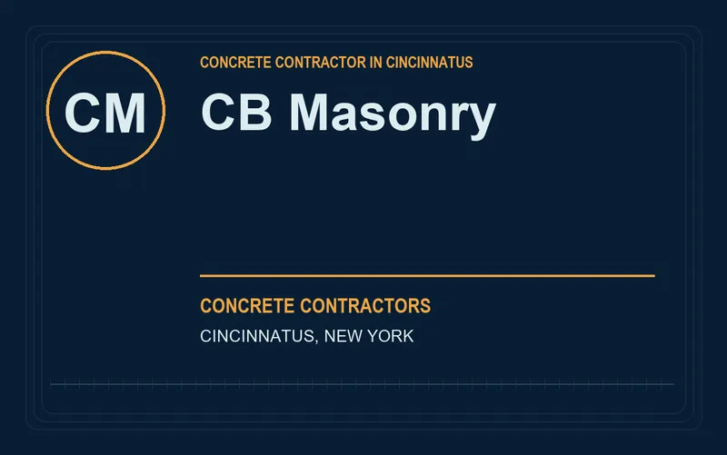 CB Masonry in Cincinnatus, New York