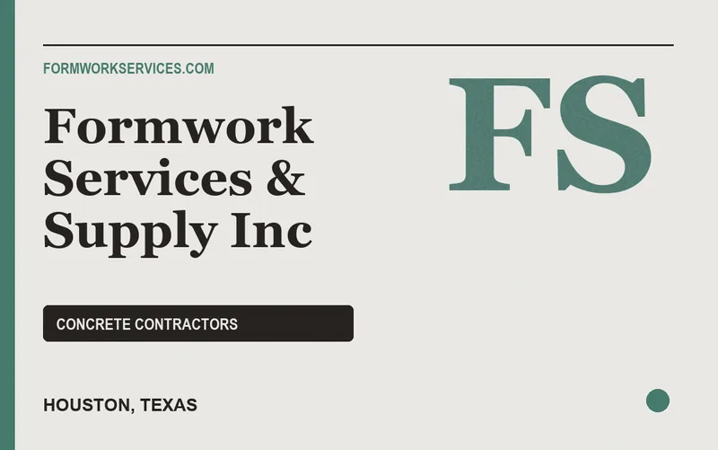 Formwork Services & Supply Inc in Houston, Texas