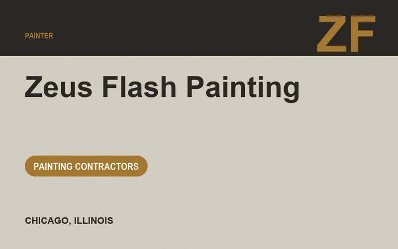 Zeus Flash Painting in Chicago, Illinois