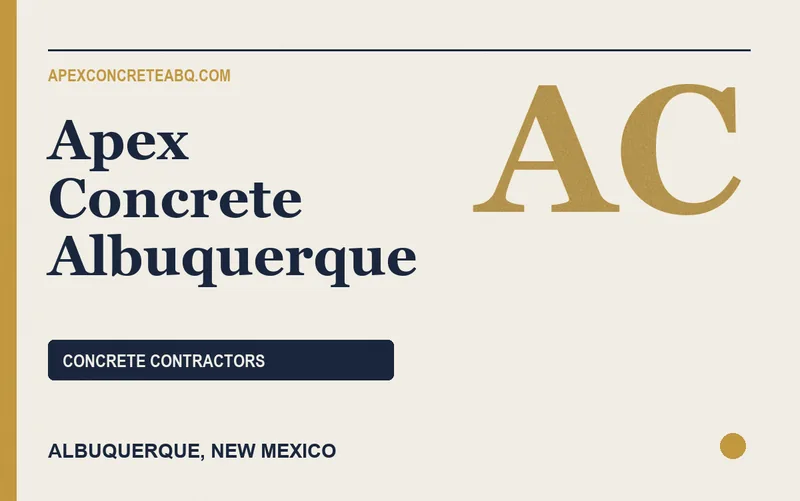Apex Concrete Albuquerque in Albuquerque, New Mexico