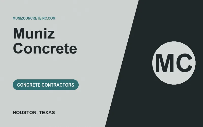 Muniz Concrete in Houston, Texas