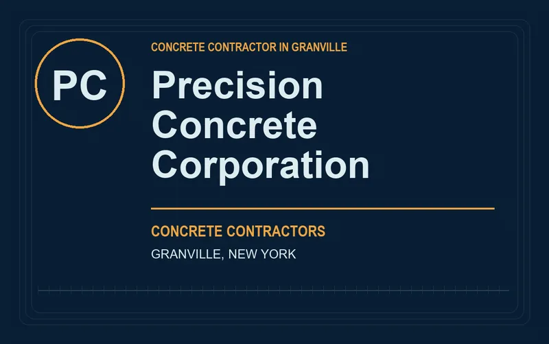 Precision Concrete Corporation in Granville, New York