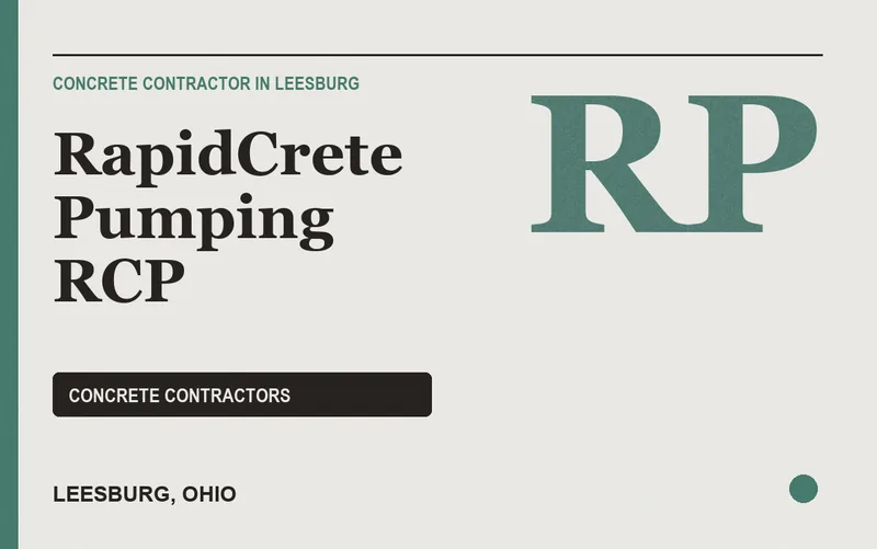RapidCrete Pumping RCP in Leesburg, Ohio