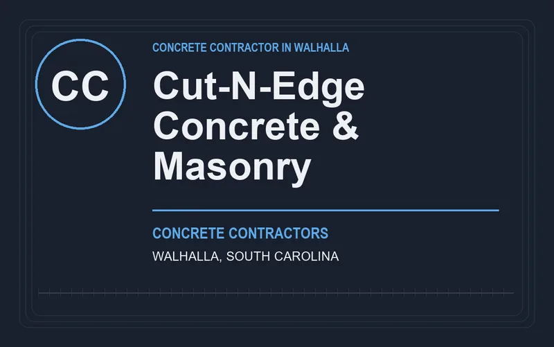 Cut-N-Edge Concrete & Masonry in Walhalla, South Carolina