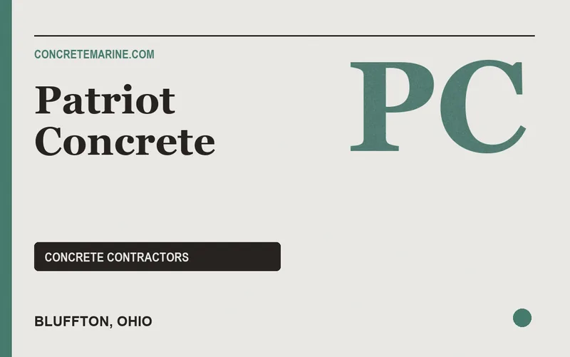 Patriot Concrete in Bluffton, Ohio