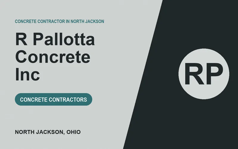 R Pallotta Concrete Inc in North Jackson, Ohio