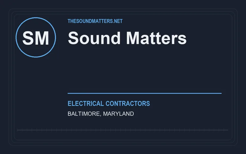 Sound Matters in Baltimore, Maryland