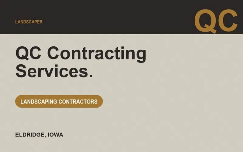 QC Contracting Services. in Eldridge, Iowa