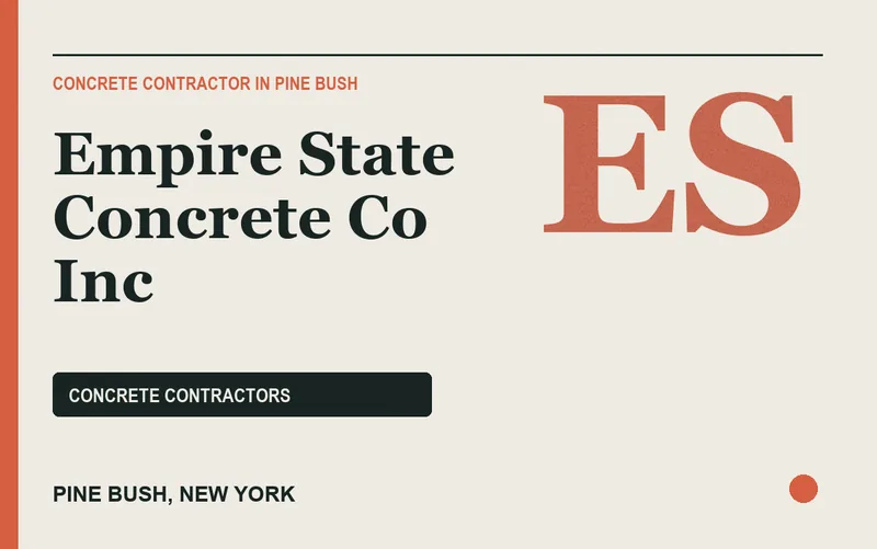 Empire State Concrete Co Inc in Pine Bush, New York