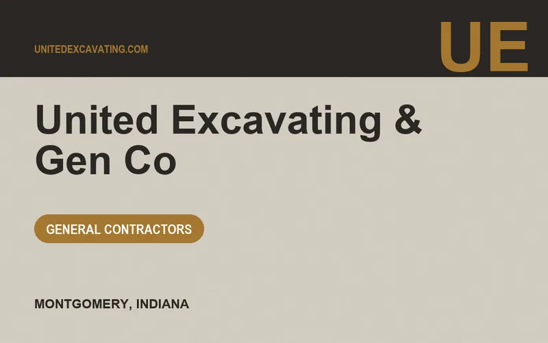 United Excavating & Gen Co in Montgomery, Indiana