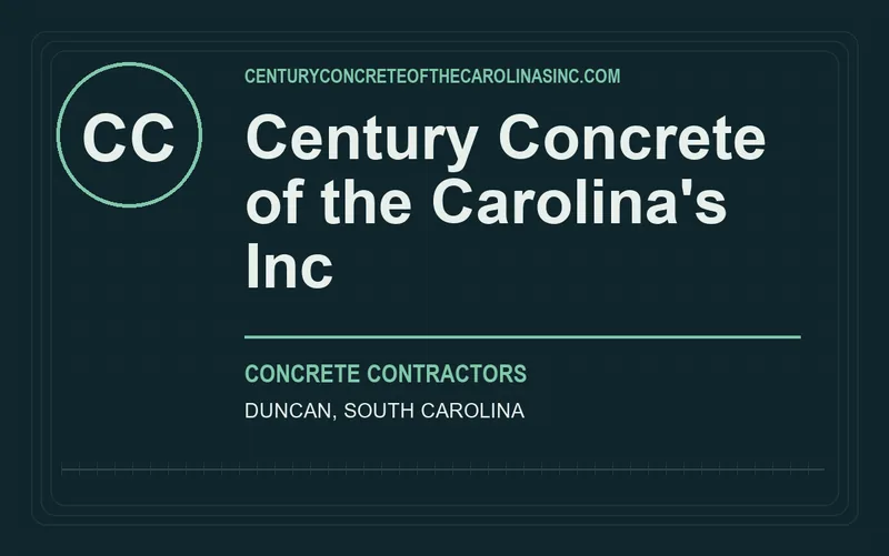 Century Concrete of the Carolina's Inc in Duncan, South Carolina