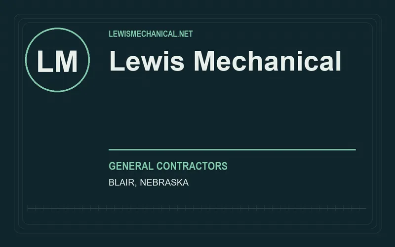 Lewis Mechanical in Blair, Nebraska