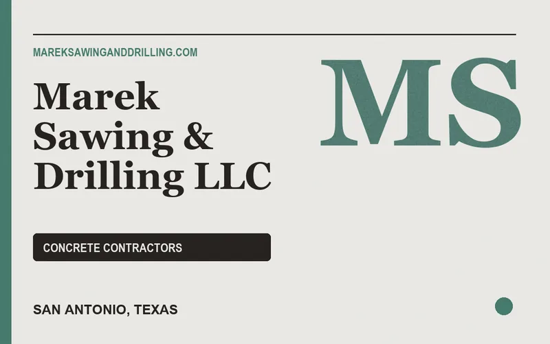 Marek Sawing & Drilling LLC in San Antonio, Texas