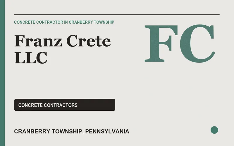 Franz Crete LLC in Cranberry Township, Pennsylvania