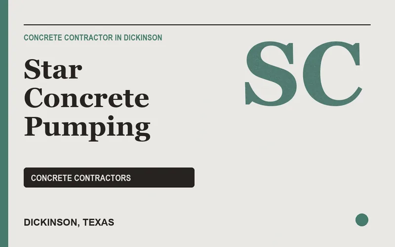Star Concrete Pumping in Dickinson, Texas