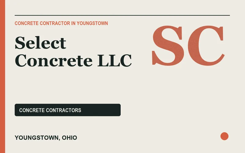 Select Concrete LLC in Youngstown, Ohio