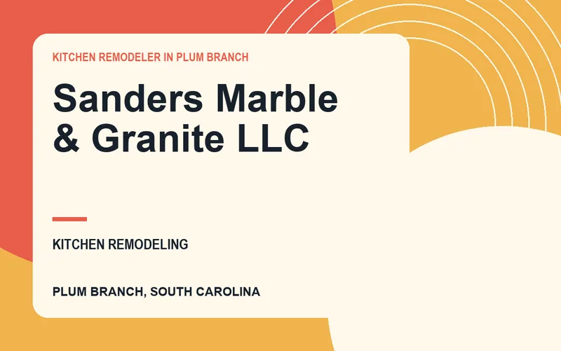 Sanders Marble & Granite LLC in Plum Branch, South Carolina