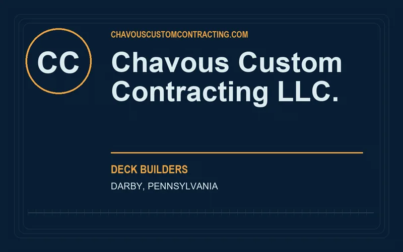Chavous Custom Contracting LLC. in Darby, Pennsylvania