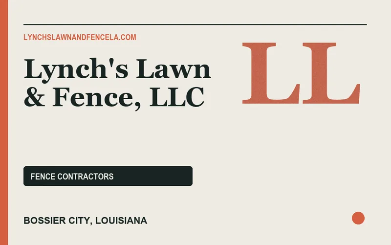 Lynch's Lawn & Fence, LLC in Bossier City, Louisiana