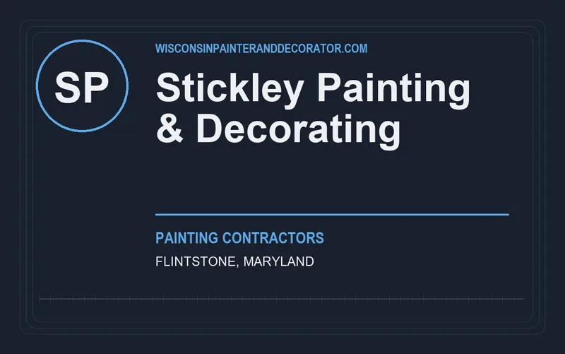 Stickley Painting & Decorating in Flintstone, Maryland