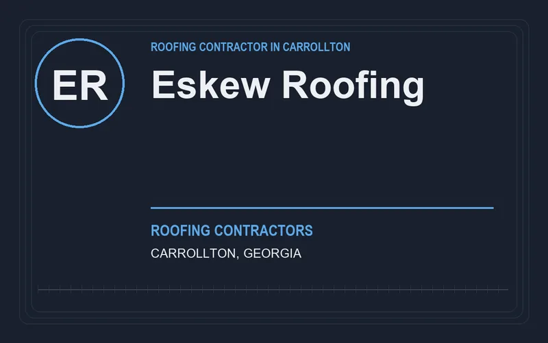 Eskew Roofing in Carrollton, Georgia